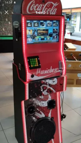 KARAOKÊ PERSONALIZADO COM LED ? KARAOKÊ + JUKEBOX + BLUETOOTH