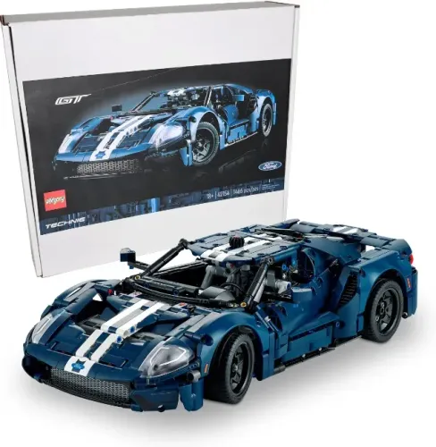 Blocos de Montar Allegory Ford GT 1466 Peças Novo na Caixa