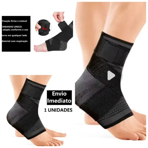 Promoção Tornozeleira cinza qualidade e eficácia