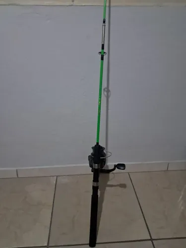 Vara com molinete