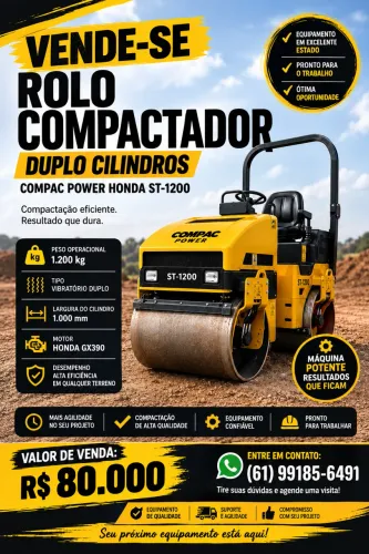 Rolo compactador