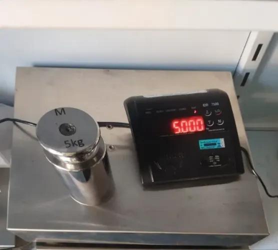 Balança Ramuza bancada bivolt 50kg/10g Sem coluna DP-50 com lacre e garantia.