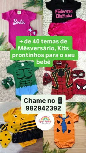 Body infantil Temático