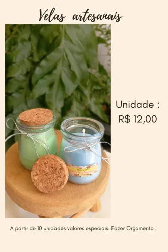 Sabonetes e Velas Artesanais para eventos .