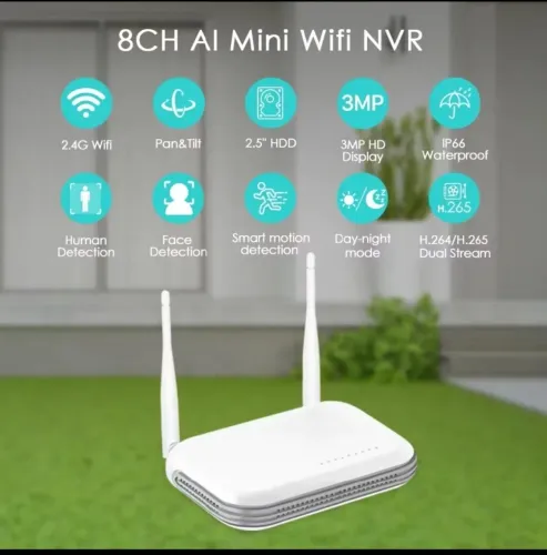 DVR WIFI 8 canais