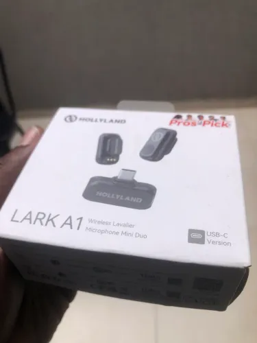 Microfone Lark A1 lapela USB-C