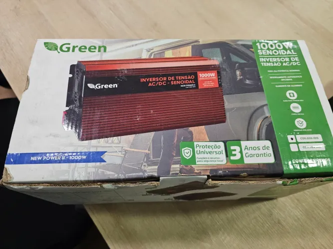 Inversor Senoidal Green 1000w 127v