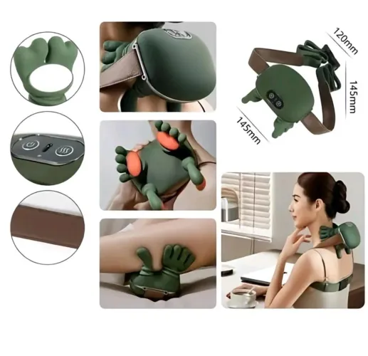 Massageador portátil elétrico pescoço