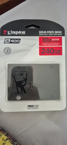 SSD Kingston A400 240GB - Novo, Lacrado