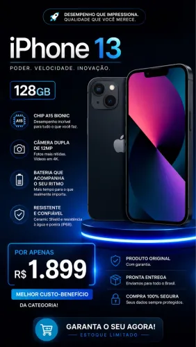 iPhone 13 128gb - Seminovo