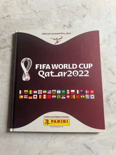 ALBUM DA COPA 2022 CAPA DURA
