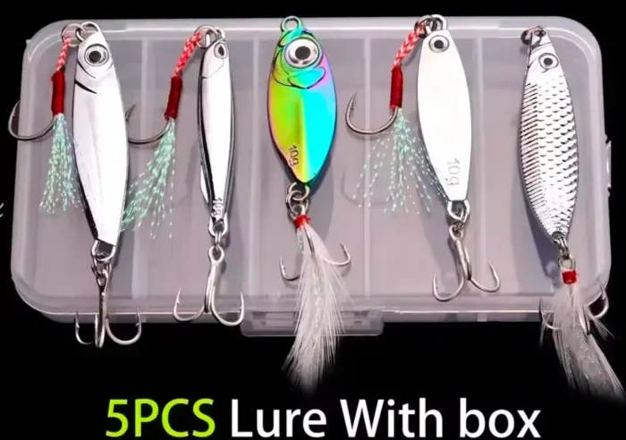 Kit de jig para pesca 10g