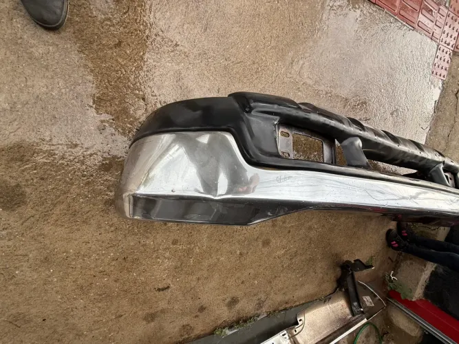 Para choque cromado dianteiro f250 