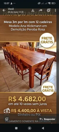 Direto da fábrica
