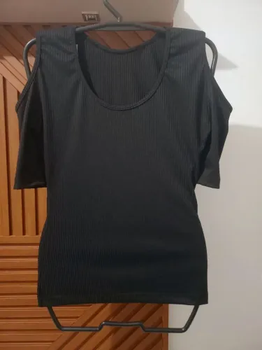 Blusa Ciganinha Canelada Renata D` Maria Tamanho M