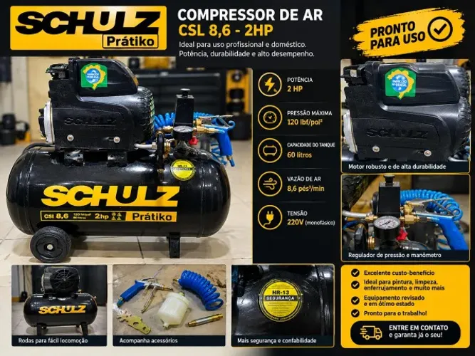 COMPRESSOR DE AR SCHULZ