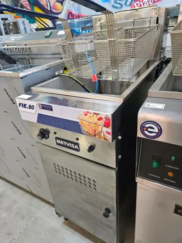 fritadeira elétrica 30L água e óleo 12.000W - nova a pronta entrega