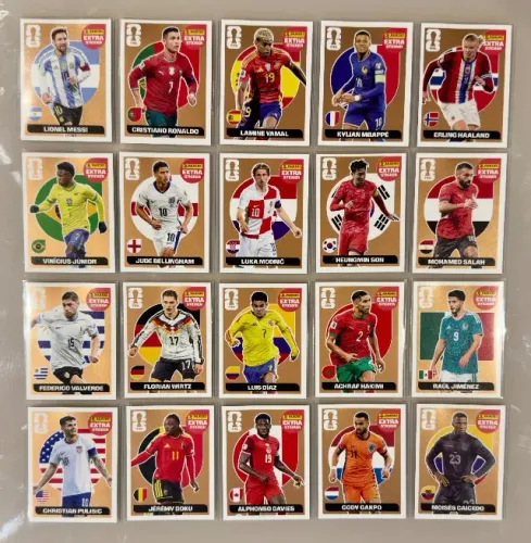 Coleção Completa Legends - Bronze - Copa 2026 (Original Panini)