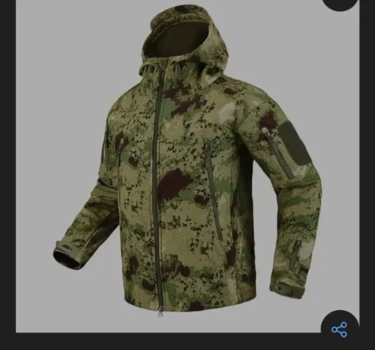 JAQUETA CAMUFLADA TÁTICA