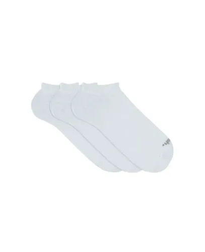 Kit 3 Pares de Meias Invisível Mash Confortável Macia Branco OMO02BR00