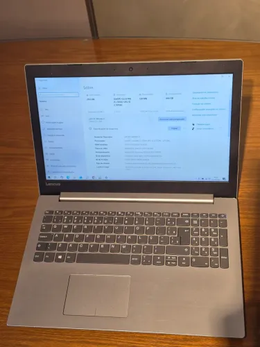 Notebook Lenovo i5, 20gb ram, 466 ssd, teclado novo