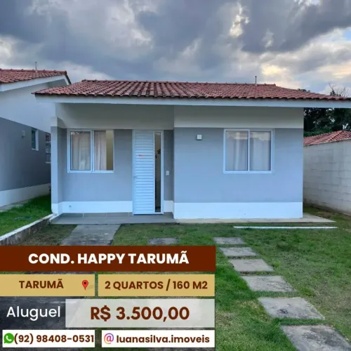 HAPPY TARUMA - Imóvel para aluguel com 2 quartos em Tarumã - Manaus - AM