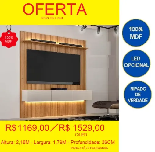 painel - com led - curitiba - ofertão - compre e receba em 72 horas