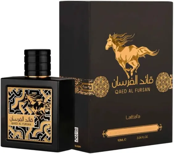 Perfume Qaed Al Fursan Lattafa (90ml) - O Rei do Abacaxi!
