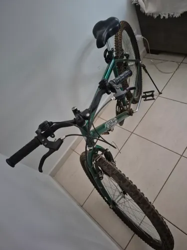 Vendo bicicleta aro 16 ,com marcha, fazer revisão roda traseira