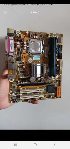 Vários kits placa mãe e processador Intel 775/1150/1155 e AMD AM2/AM3/FM2