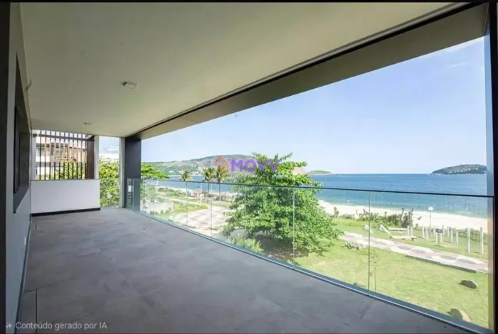 Apartamento com 4 dormitórios à venda, 172 m² por R$ 4.300.000,00 - Camboinhas - Niterói/R
