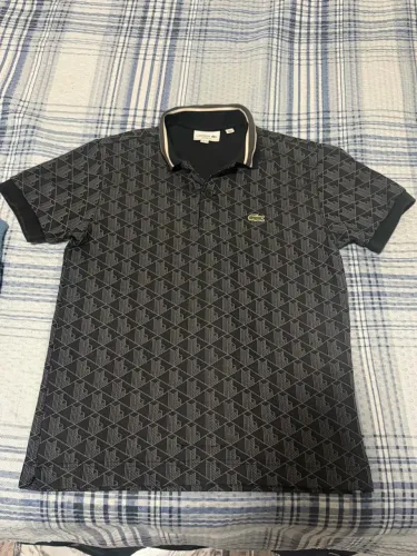 Polo Lacoste Preta