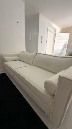 Vendo sofá de linho muito confortável
