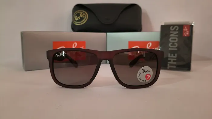 ÓCULOS DE SOL RAYBAN JUSTIN MARROM DEGRADÊ
