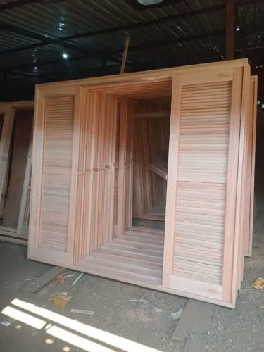 Porta balcão 6 folhas 200x215