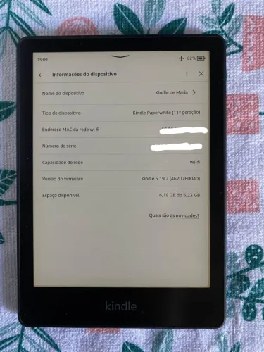Kindle paperwhite - VENDA