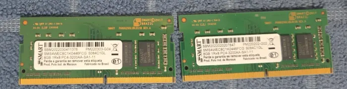 Kit 2 Memórias RAM (16GB Total)