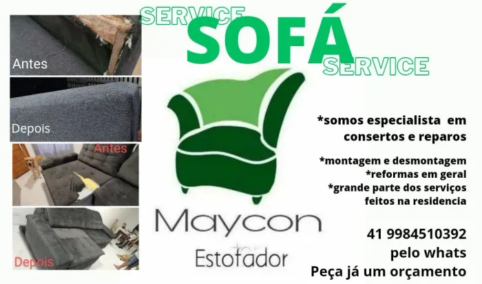 Estofador a domicílio 