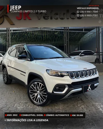Jeep Compass Limited TD 350 2.0 4X4 Die. AUT 2022