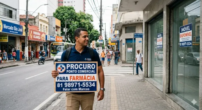 busco ponto comercial para alugar , recife ou olinda para farmacia pequena de bairro