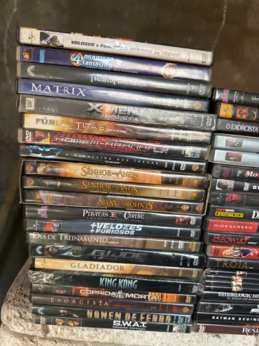 Coleção DVDs e Bluray