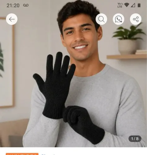 Luva de frio ?
