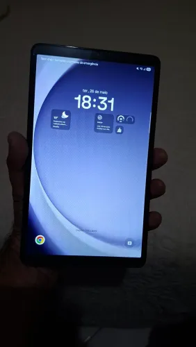 TABLET SAMSUNG Tab A9 64GB 4GB RAM   tela 8,7  4G ACEITA CHIP DE CELULAR 