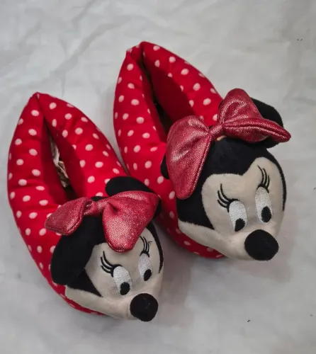 PANTUFA INFANTIL MINNIE - TAM. 32/33