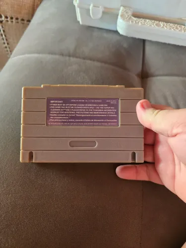 Cartucho super Nintendo Sunsetriders paralela
