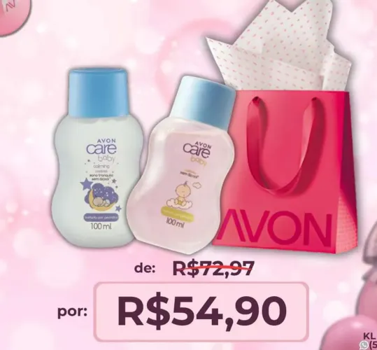 Kit colonia baby care