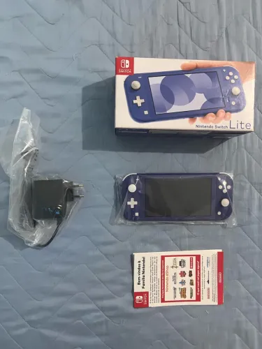Nintendo Switch Lite desbloqueado Novo