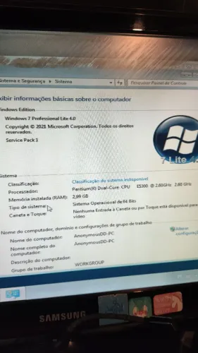 Pc ótimo p/ escritório