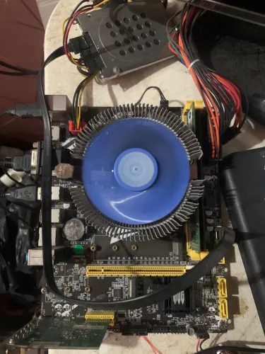 Placa mãe, processador, ssd, hd