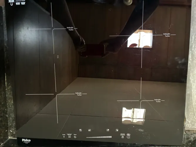 Vendo Fogão cooktop a indução Philco 4 bocas